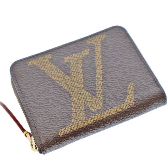 Louis Vuitton Coin Monogram Giant Brown Wallet Zippy - Picture 1 of 6